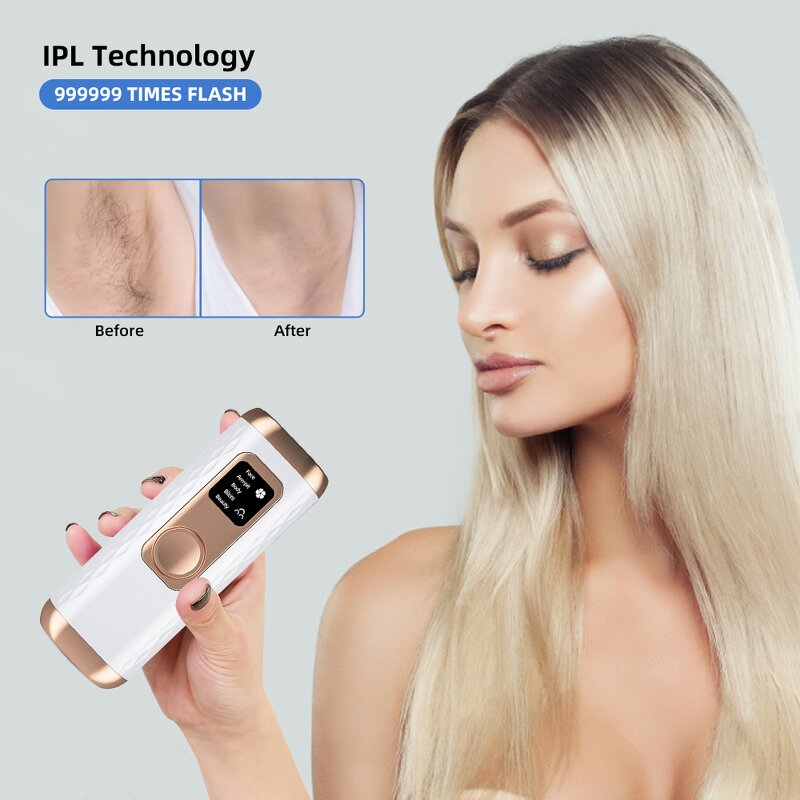 IPL Laser Hair Removal - 5 Modes Skin Rejuvenation Permanent Whole Body Device