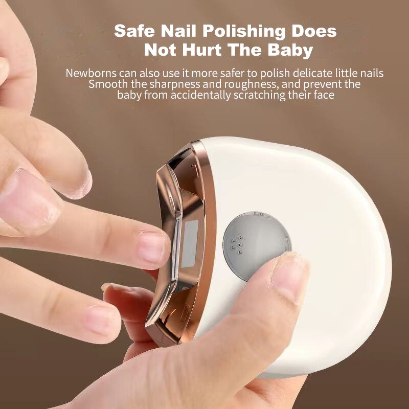 Electric Baby Nail Clipper - Custom Logo Professional Safety Finger Toe Nail Tool