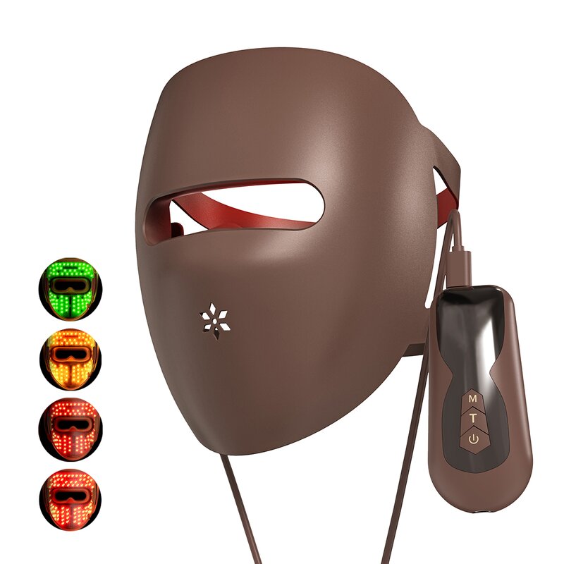 4 in 1 Silicone Face Mask - OEM Home Portable Anti Aging Acne Therapy Device