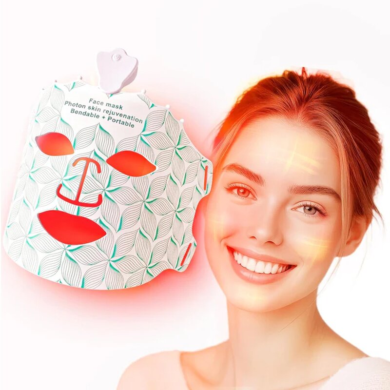 4 in 1 Facial Mask Device - USB Skin Rejuvenation Anti Aging Acne Home Beauty Tool