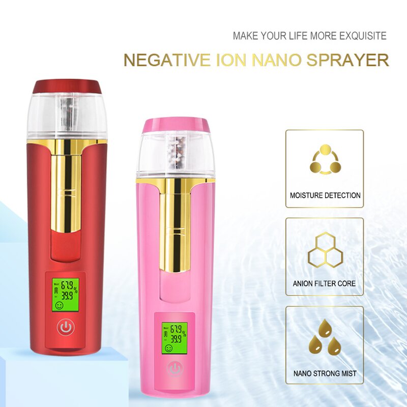 Nano Facial Steamer - 2022 Handheld Professional Customized Cool Hair Face Tool