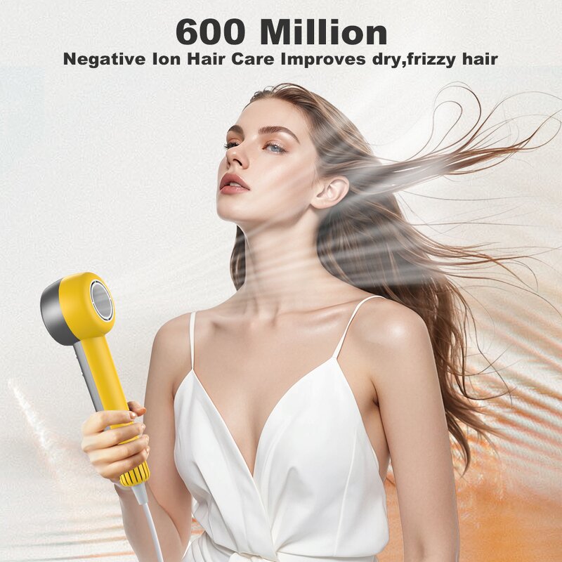 High Speed Ionic Hair Dryer - 2025 Best Seller BLDC Motor Negative Ion Dryer