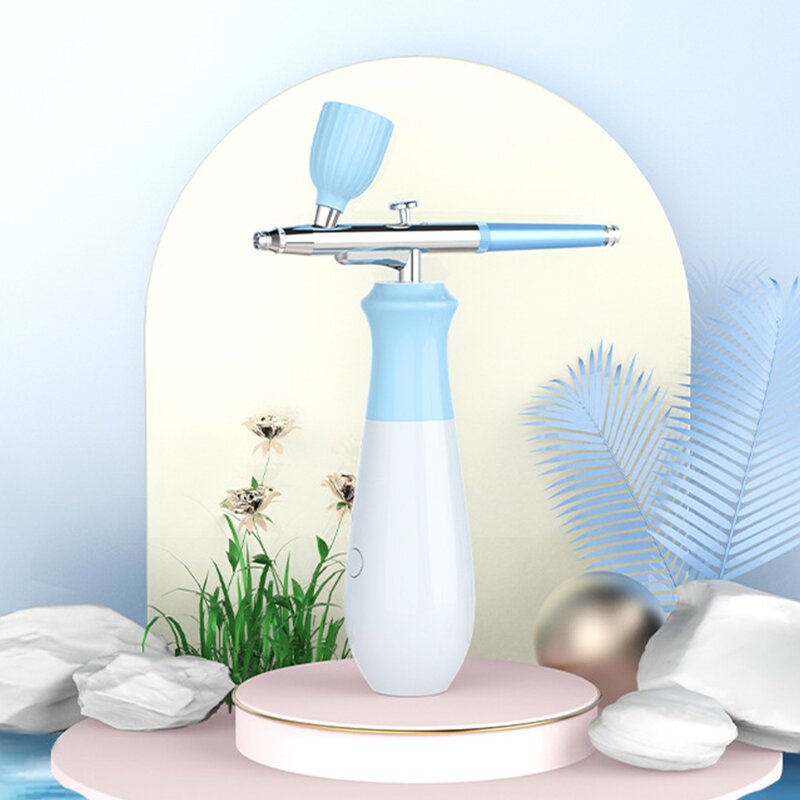 Cordless Airbrush Compressor - Wochuan Aerografo Profesional Paint Barber Spray Gun