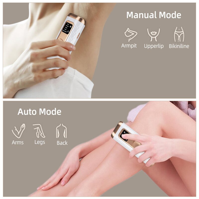 IPL Laser Hair Remover - OEM Portable Ice Cool Permanent Home Use Light Device