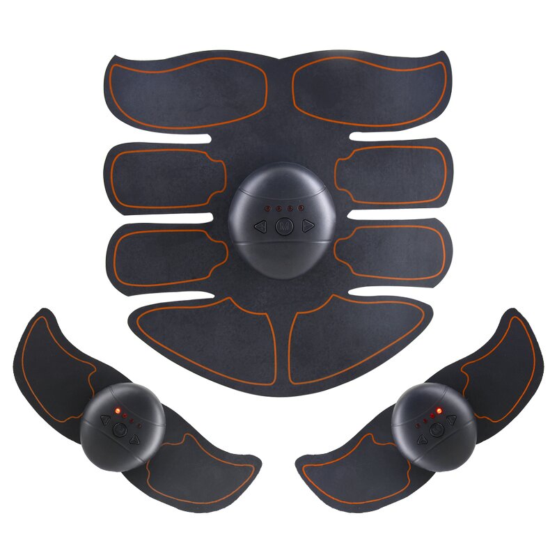 EMS Abdominal Belt - Rechargeable 8-pack Smart Home Fitness Body Toning Tool