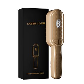 Laser Comb Manufacturer - Custom Home Use Electric Vibration 655nm Red Light for Hair Growth Serum