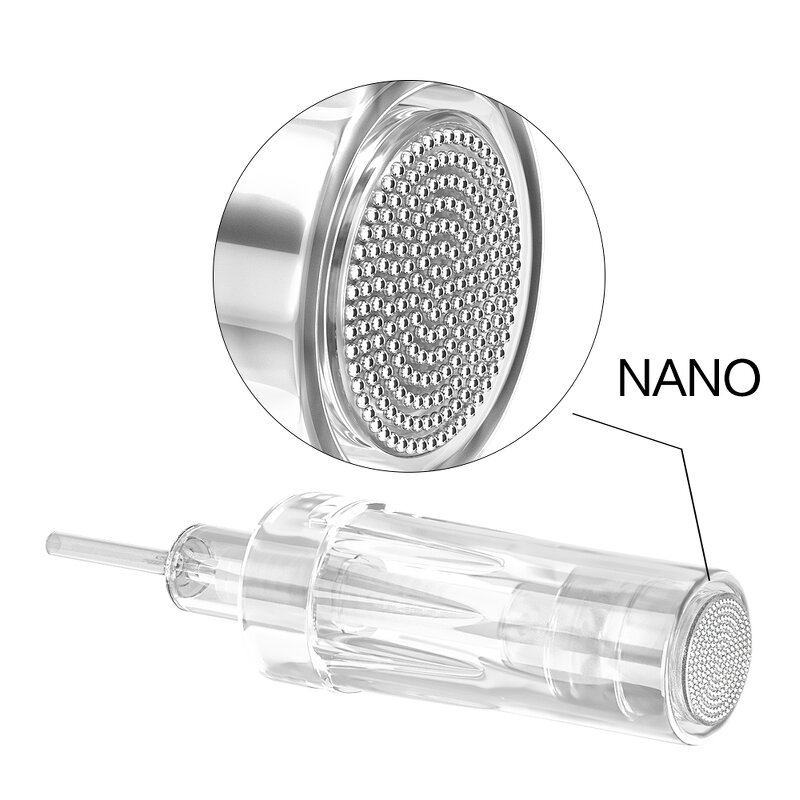 DermaPen Cartridge Manufacturer - Nano Twist 9-42 PINS Replacement Head Antiflow for Skin Hair Targeting