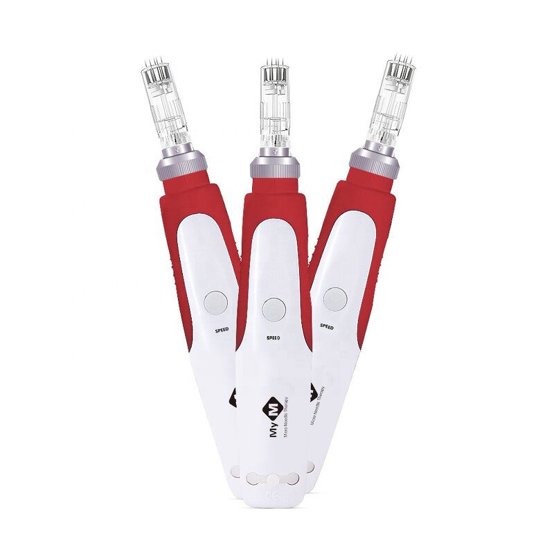 Microneedling Pen Manufacturer - Private Label Korea Mym with Stainless Steel NANO 12 PINS Cartridges