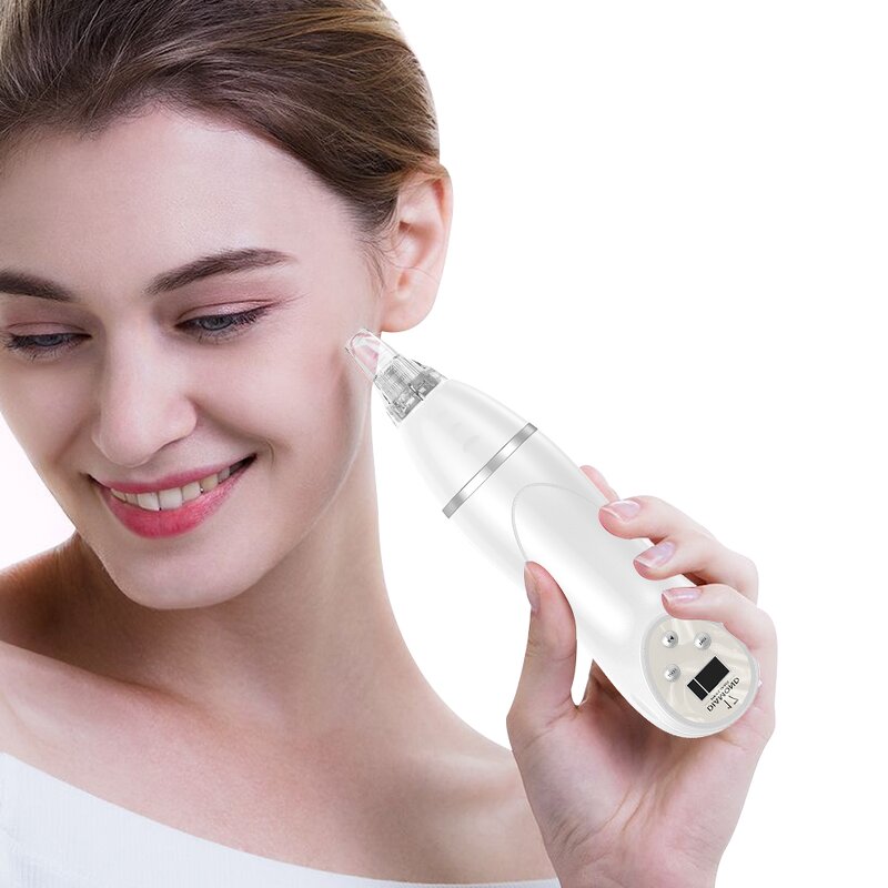 Blackhead Remover Manufacturer - New Arrival Hand Held Ultrasonic Vacuum Microdermabrasion Diamond