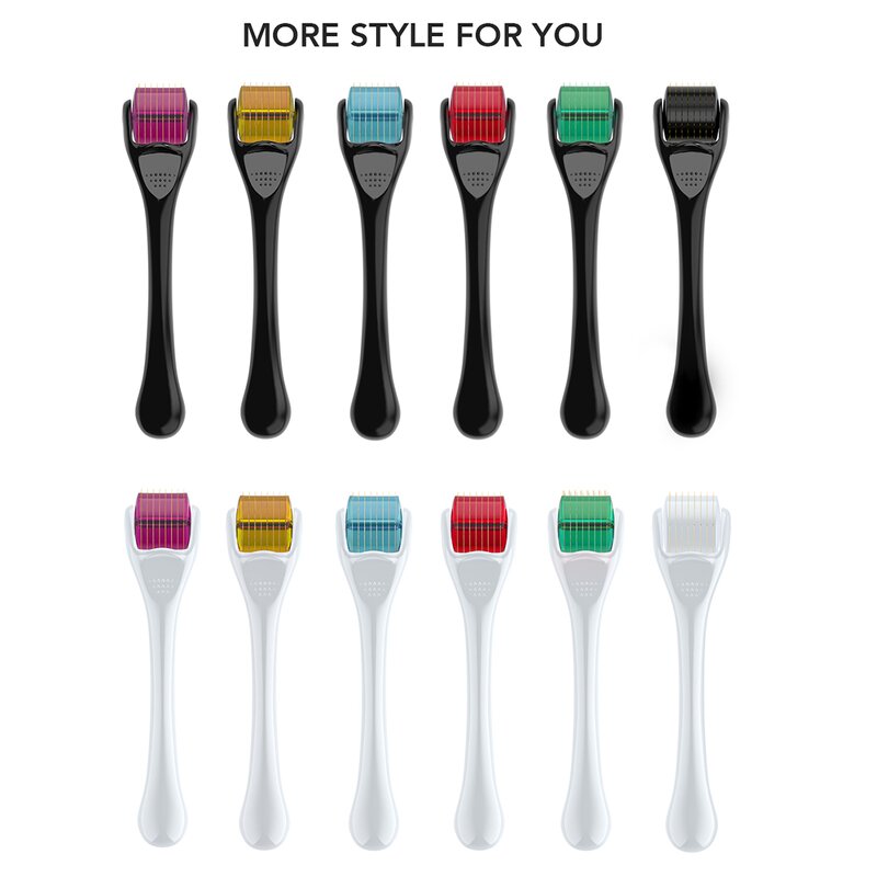 Derma Roller Manufacturer - Custom Single Titanium 200 for Whitening Hair Beard Growth Wrinkle Removal