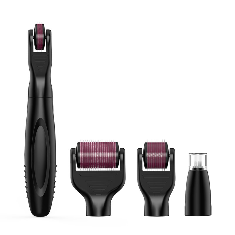 Derma Rolling System Set Manufacturer - 5in1 for Face Eye Skin Rejuvenation Whitening Body Stretch Mark