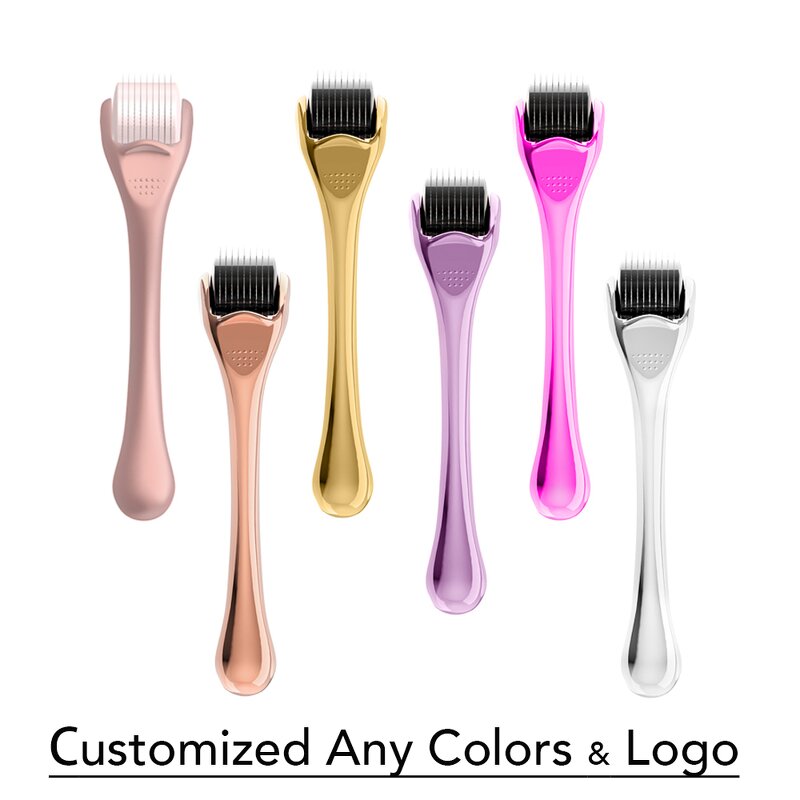 Derma Roller Manufacturer - Custom 0.5 mm Titanium for Beard Hair Regrowth Face Nose Lip Skin Care