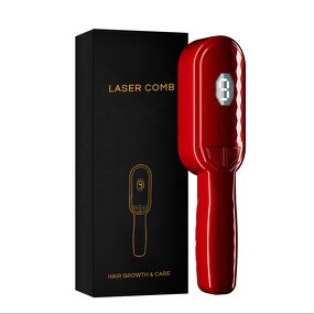 Laser Hair Comb Manufacturer - NEW 655nm Red Light Therapy with High Frequency Vibration Scalp Massage