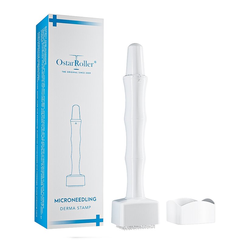 DermaStamp Manufacturer - OstarRoller 140 Adjustable Needles for Home Face Lip Anti-Aging Hair Growth