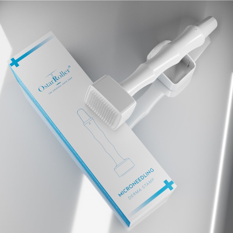 Derma Stamp Manufacturer - Adjustable Titanium Needle for Home Hair Growth Head Lip Face Care