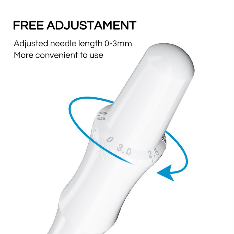 Derma Stamp Manufacturer - Medical CE Adjustable 140 PINS for Face Rejuvenation Acne Treatment