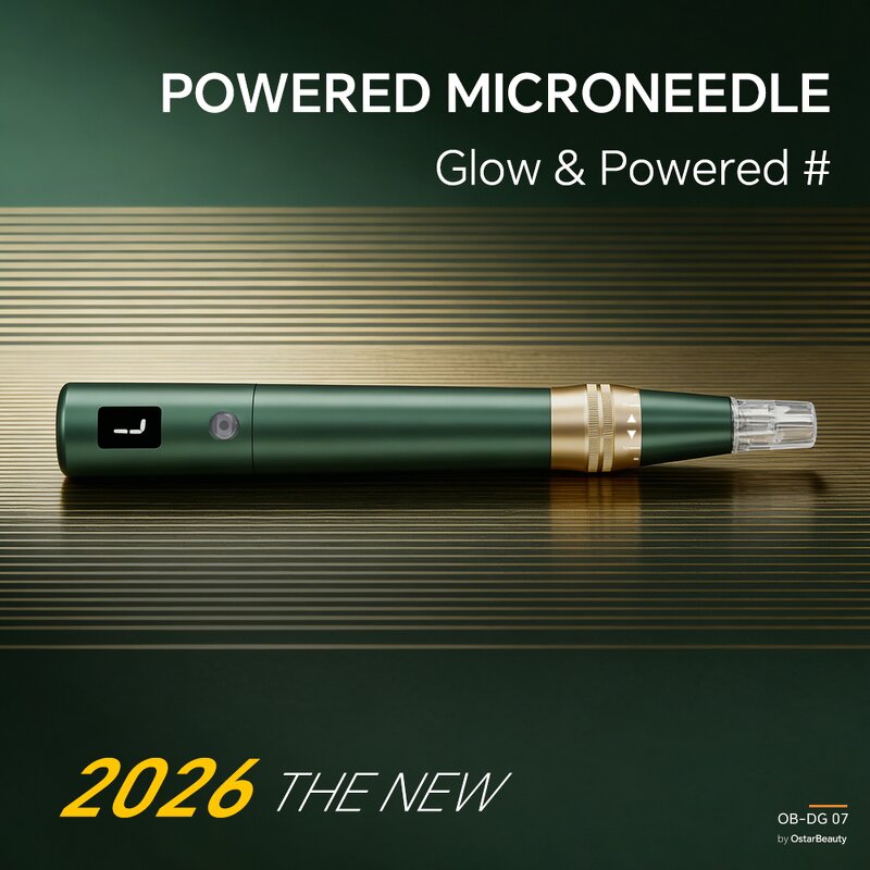 Microneedle Derma Pen Manufacturer - Home MTS Powered Adjustable NANO Needle Length for Acne Lip Face