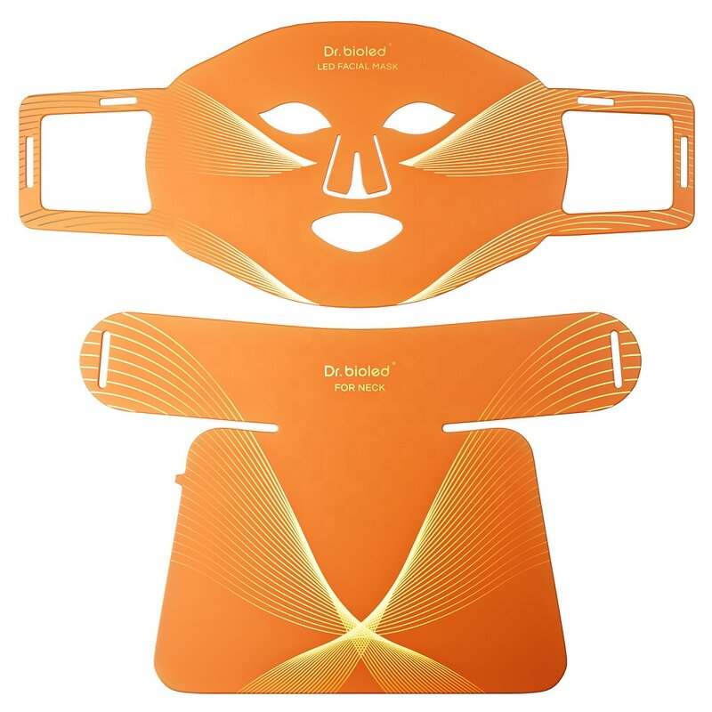 LED Mask Manufacturer - High Irradiance 7 Colors Adjustable Silicone with Near Infrared for Face Neck