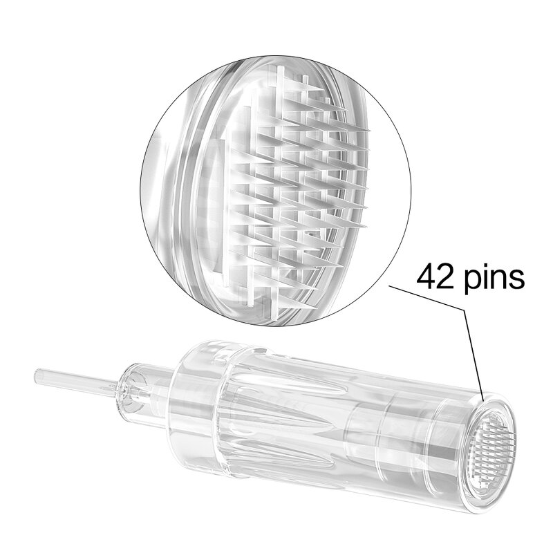 Dermapen Needles Manufacturer - OstarBeauty NANO 9 12 24 36 42 PINS Replacement Anti Backflow Cartridges
