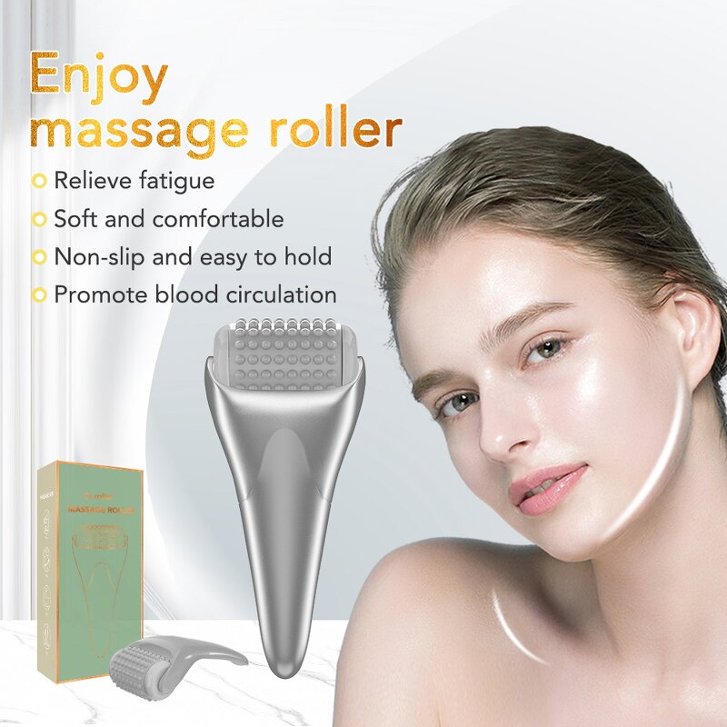 Face Roller Massager Manufacturer - Silicone Cube 144 Balls for Nose Lip Foot Body Stress Relief