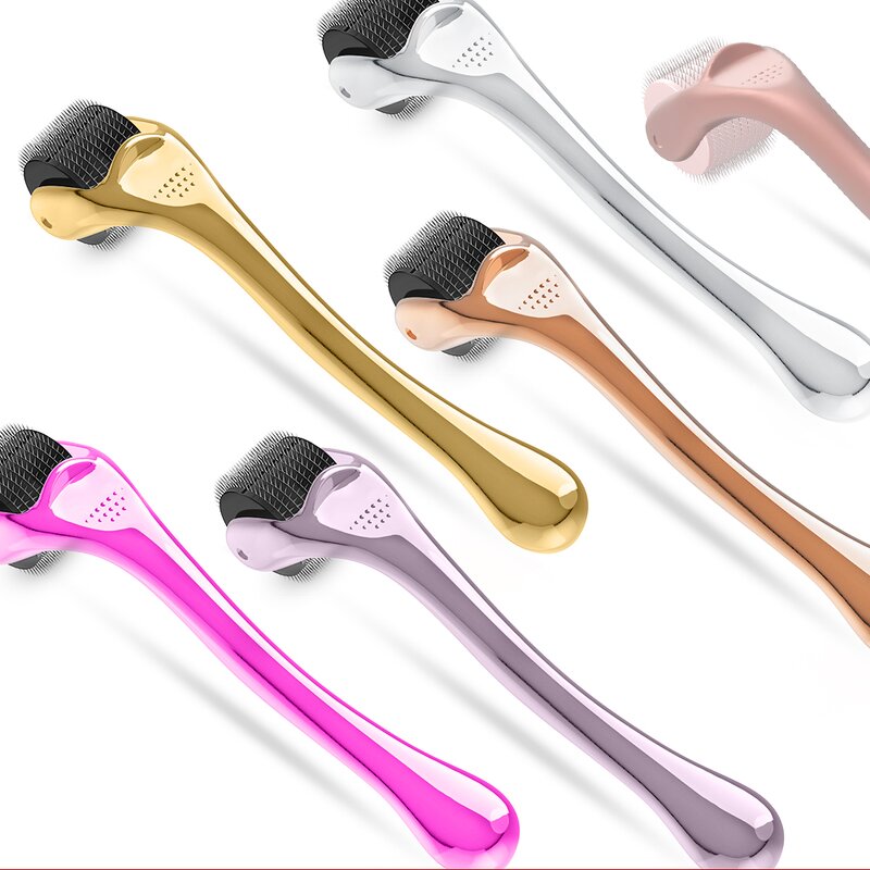 Derma Roller Manufacturer - Private Label Medical Titanium 540 Needles for Hair Regrowth on Face Lips