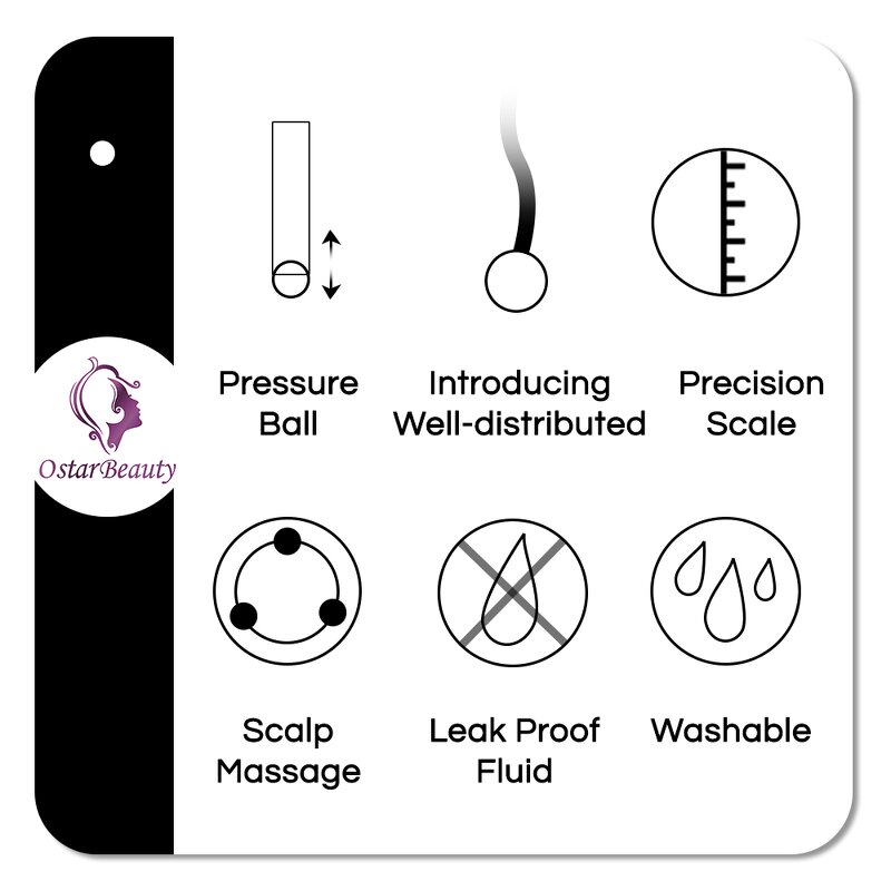 Hair Serum Applicator Manufacturer - Portable MINI Comb for Scalp Massage Personal Beauty Tool