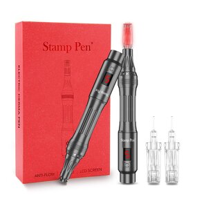 Microneedling Derma Pen Manufacturer - Wireless Electric with Anti Backflow Cartridge for Home Skin Care