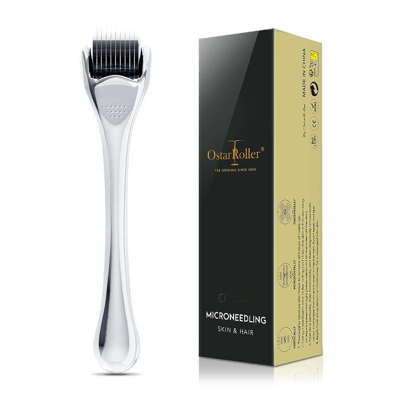 Derma Roller Manufacturer - Private Label Medical Titanium 540 Needles for Hair Regrowth on Face Lips