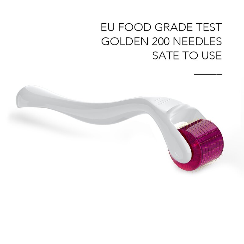 Derma Roller Manufacturer - Custom Single Titanium 200 for Whitening Hair Beard Growth Wrinkle Removal