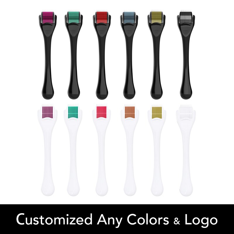 Derma Roller Manufacturer - Titanium 540 Needles for Face Rejuvenation Beard Hair Growth Body Stretch Marks