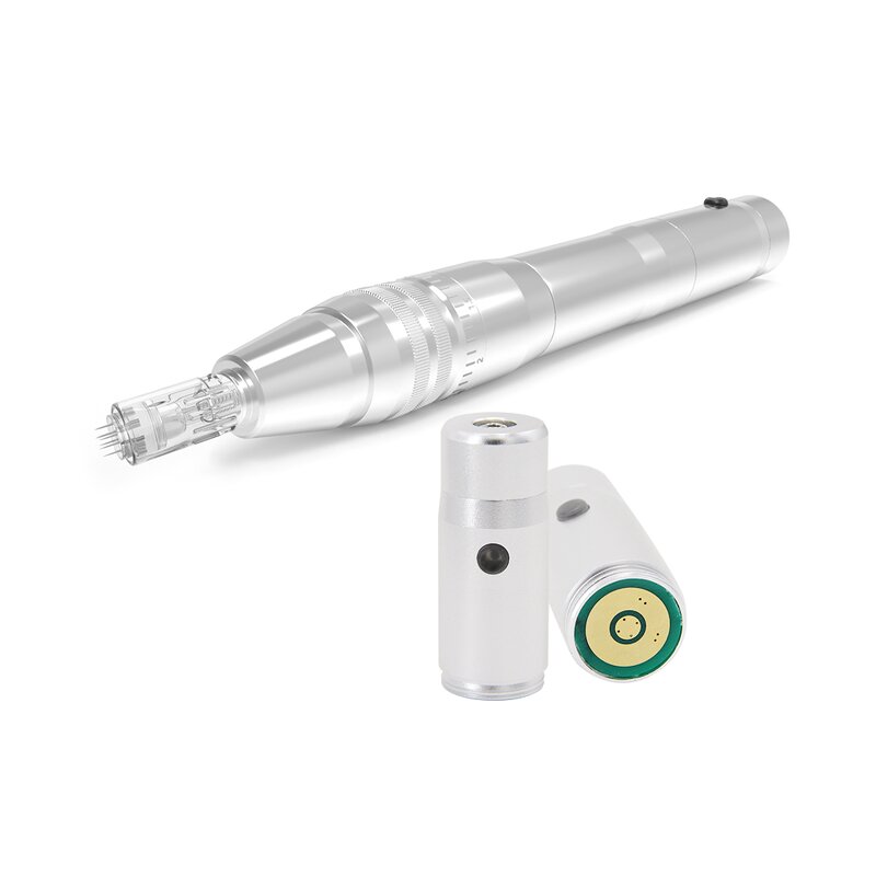 Microneedling Derma Pen Manufacturer - Private Label High Frequency Wireless 12 PIN Nano Cartridge