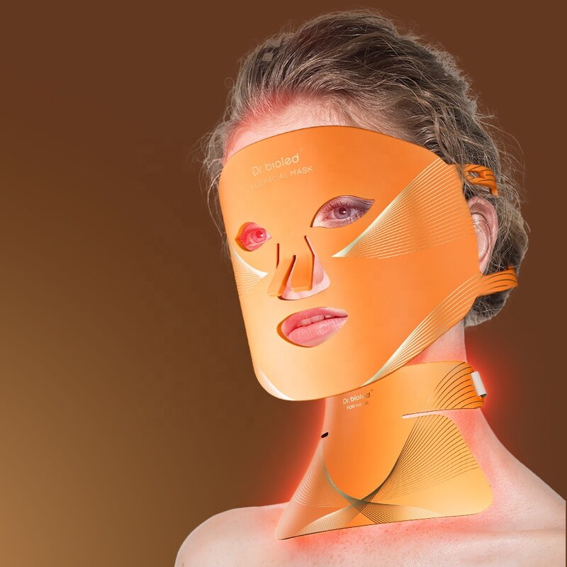 LED Light Therapy Mask Manufacturer - Home Use Rechargeable Near Infrared for Acne Treatment Skin Rejuvenation