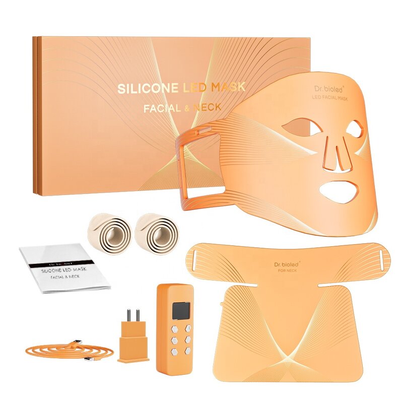 LED Light Therapy Mask Manufacturer - Home Use Rechargeable Near Infrared for Acne Treatment Skin Rejuvenation