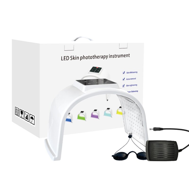 LED Light Beauty Cabin Manufacturer - 7 Colors Bio PDT Photon for Face Body Neck Hands Whitening Acne