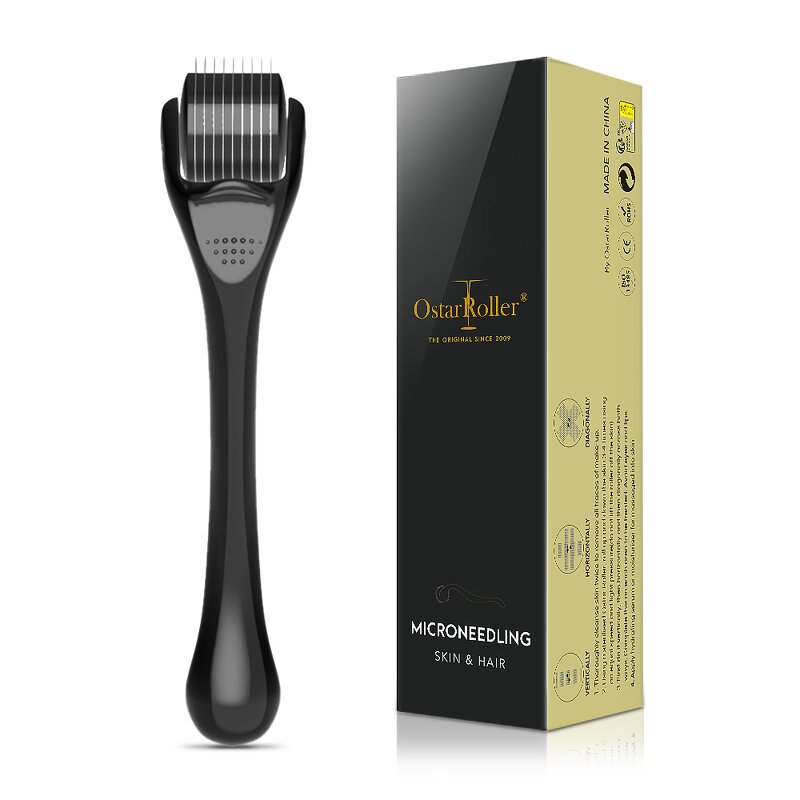 Derma Roller Manufacturer - Titanium 540 Needles for Face Rejuvenation Beard Hair Growth Body Stretch Marks