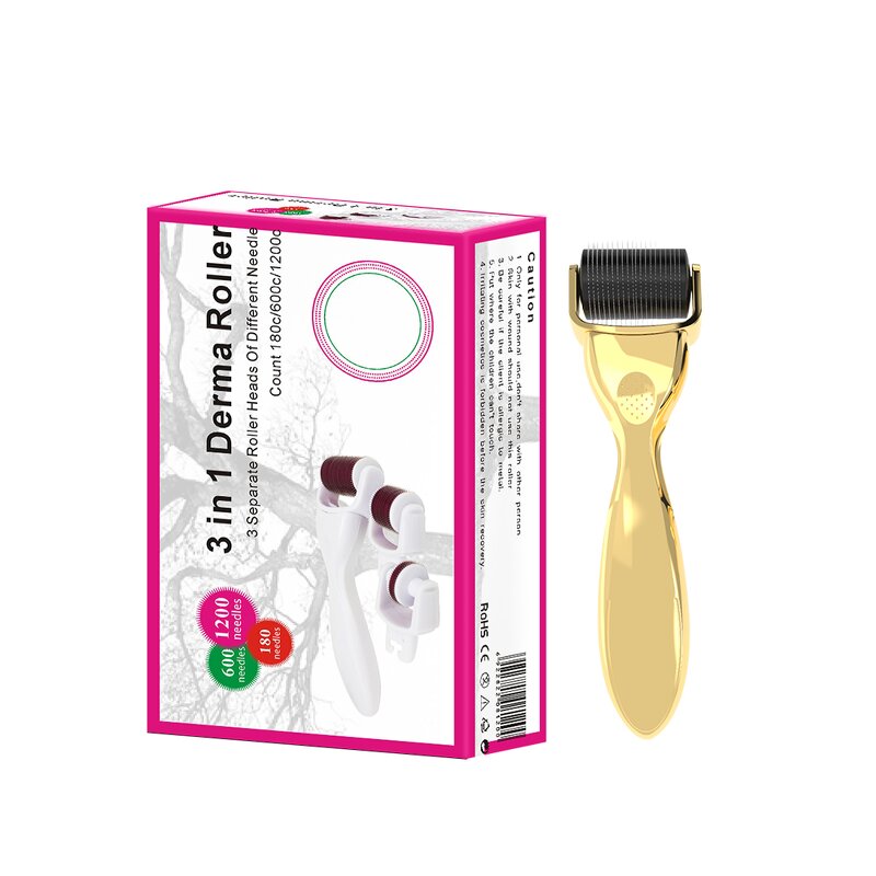 Derma Roller Manufacturer - OstarRoller 1.0mm 1.5mm 1200 Stainless Steel for Body Acne Stretch Mark Removal