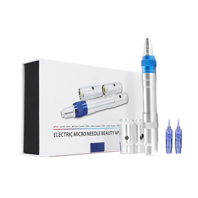 Microneedle DermaPen Manufacturer - Home Use Wireless Electric for Body Face Whitening US/IT Plug