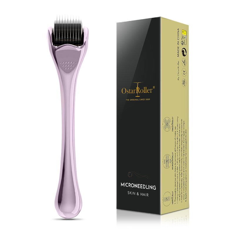 Derma Roller Manufacturer - 0.25mm 540 Titanium for Home Face Beard Hair Growth Body Lip Whitening