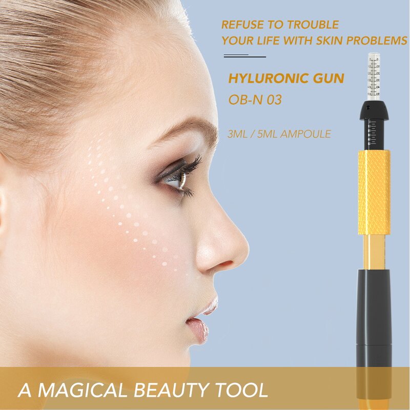 Insulin Injector Pen Manufacturer - Adjustable High Pressure No Needle Mesotherapy Hyaluronic Acid