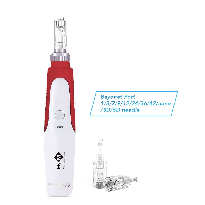 Microneedling Derma Pen Manufacturer - OEM Mym Therapy for Whitening Skin Rejuvenation US/IT/ZA Plug