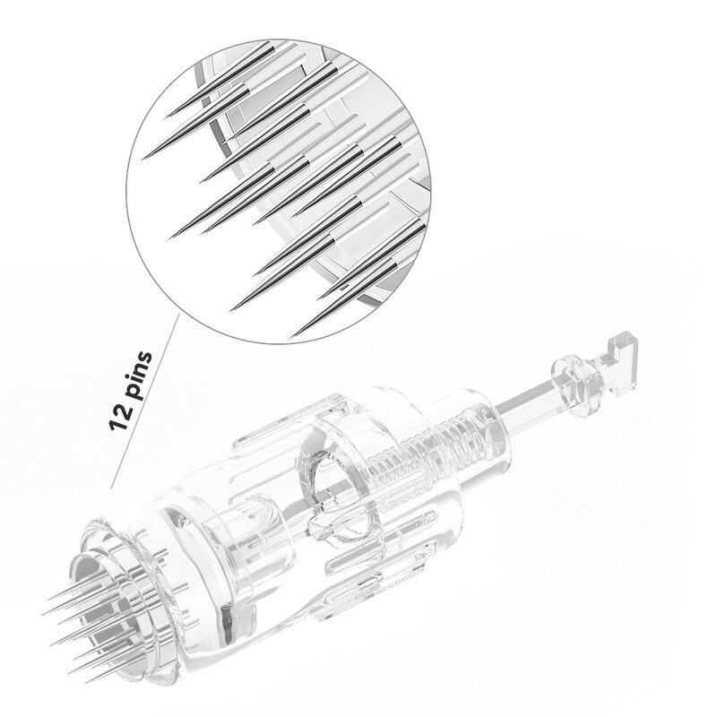 Microneedling Needle Cartridge Manufacturer - CE Approved OEM Nano Twist 1-42 PINS 3D 5D for Face