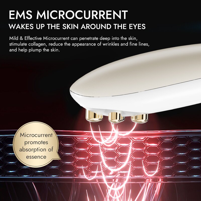 Wireless LED Derma Pen - Anti-Back Flow Titanium Needles Skin Lifting Hair Tool