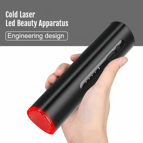 Red Light Therapy Laser Comb - 655nm Vibration Scalp Massage Serum Applicator