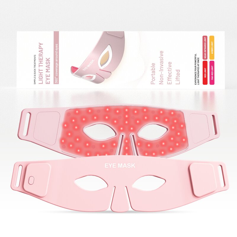 8 Color LED Light Therapy Belt - Silicone Infrared PDT Body Face Rejuvenation Tool