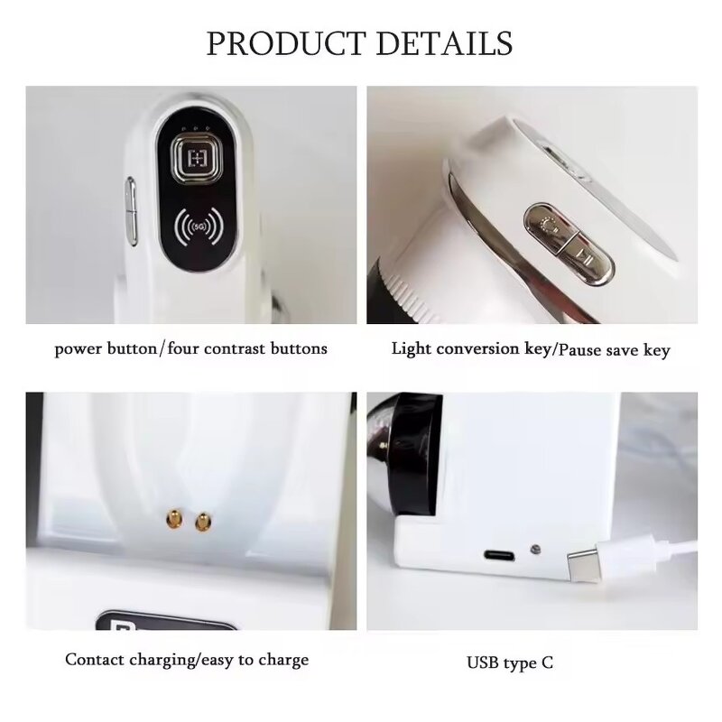 2-in-1 Derma Roller System - Titanium 1.5mm Syringe Face Eye Lip Whitening Tool