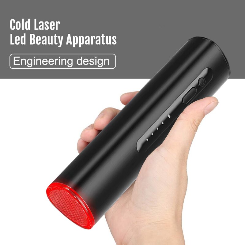 Red Light Therapy Laser Comb - 655nm Sonic Vibration Scalp Serum Hair Growth Tool