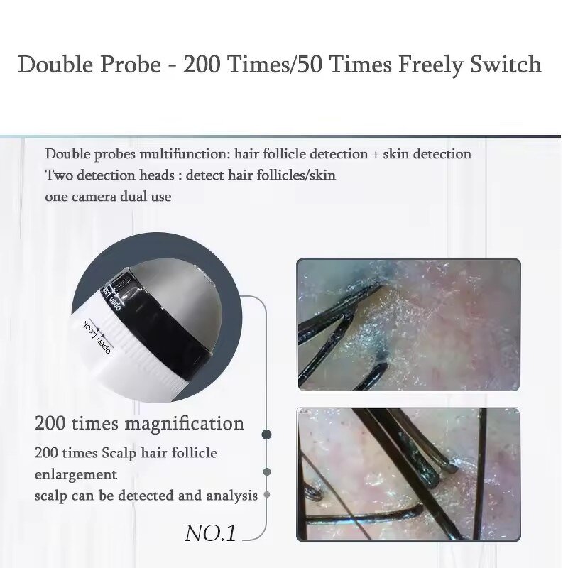 2in1 Derma Roller Set - 48 540 Titanium 1.5mm Hair Beard Regrowth Face Eye Tool