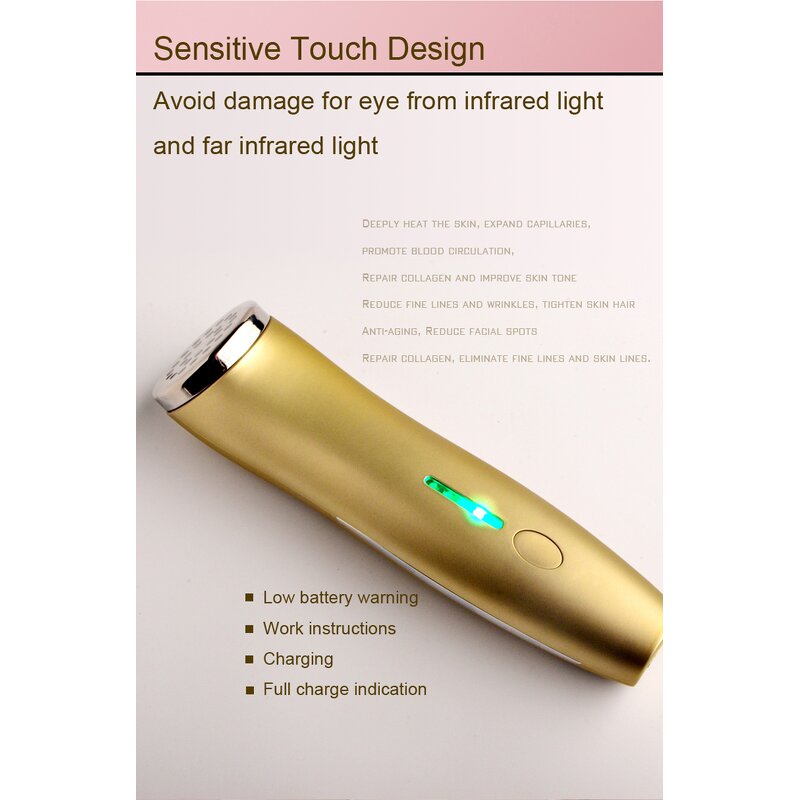 Infrared Light Therapy Device - Face Lifting Facial Clean Electrical Home Beauty Tool