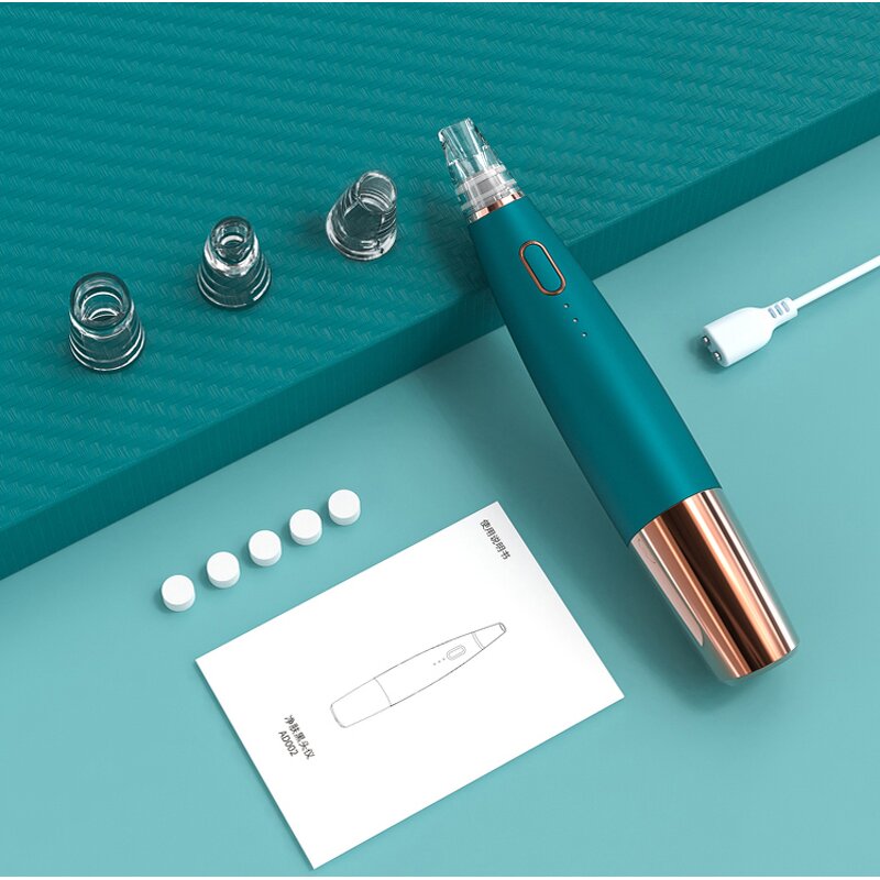 Rechargeable Blackhead Remover - Waterproof Acne Pores Cleanser Facial Cleaning Tool