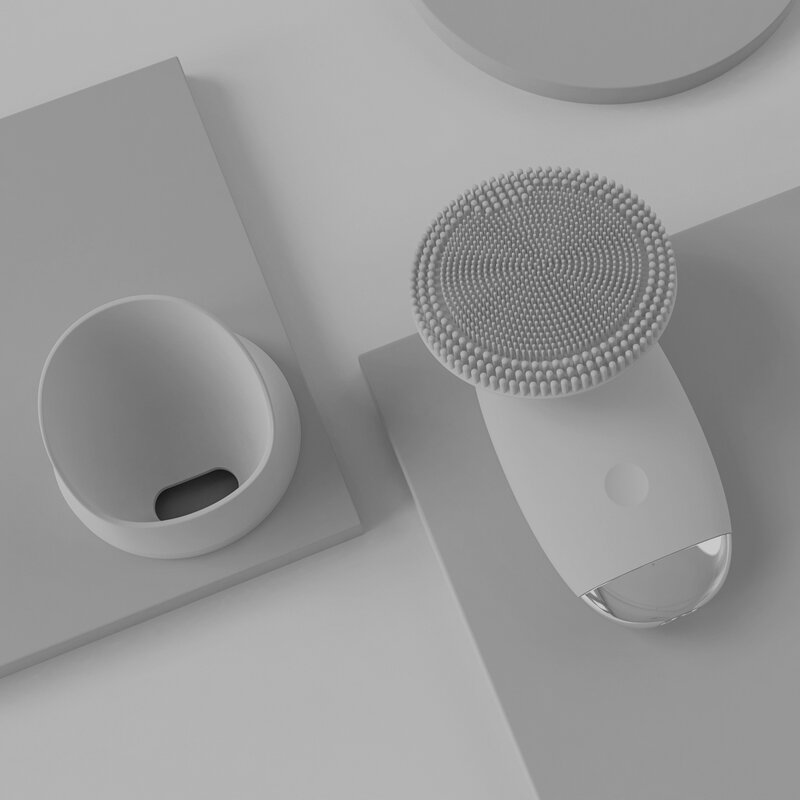Ultrasonic Facial Cleansing Brush - OEM Custom Portable Deep Cleaning Beauty Tool